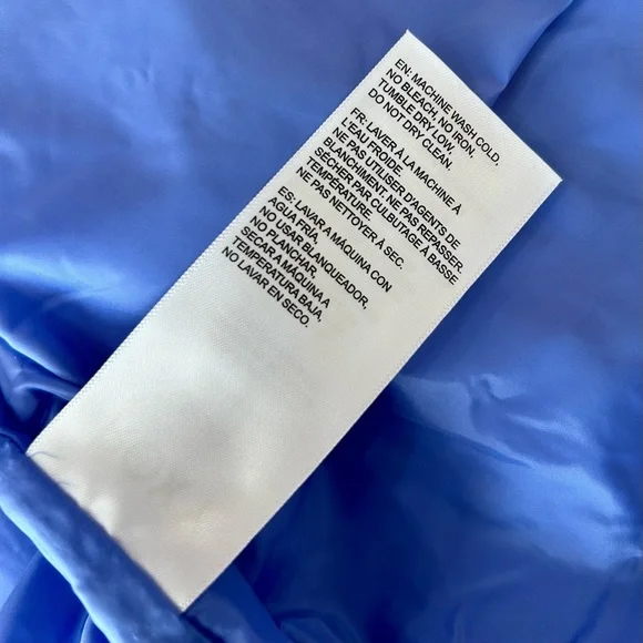 Roxy Quilted Puffer Jacket - Periwinkle Blue - Picture 7 of 10